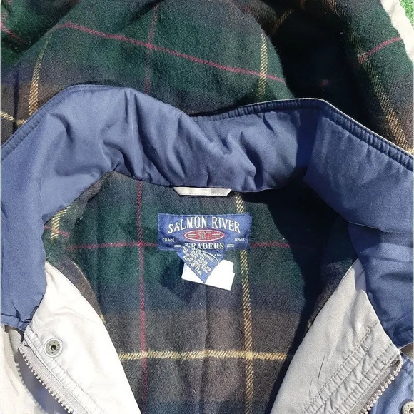 Mens Salmon River Traders Heavy Brown Mississippi State Coat Size Medium - Picture 2 of 4